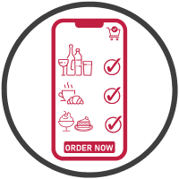 mobile ordering icon