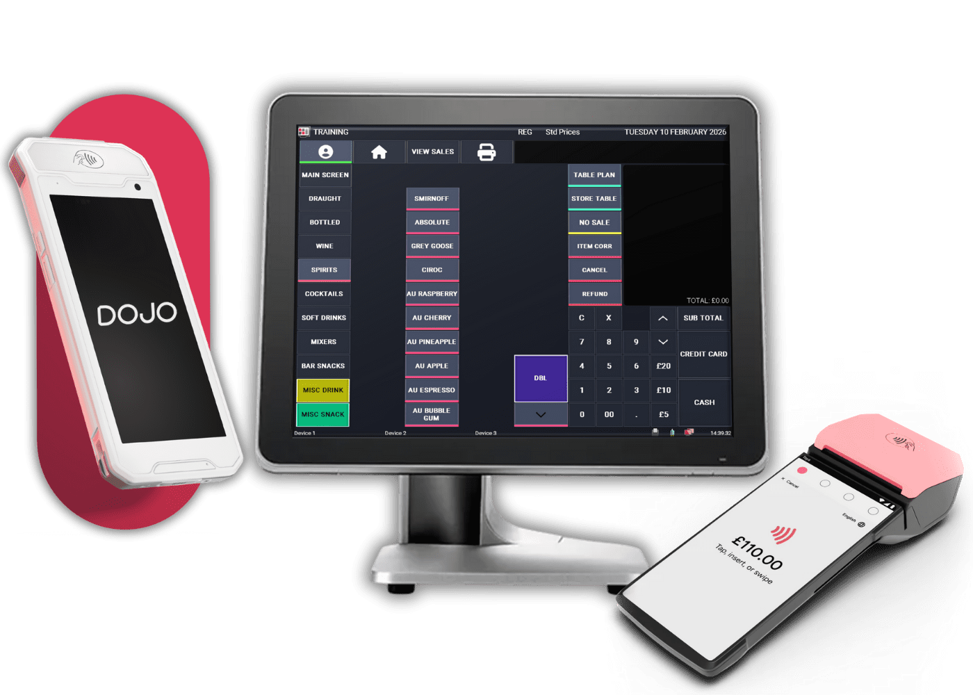card payments for a nightclub